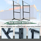 2 Pack Cargo Shipping Container Shelving Shelf Brackets 24   X 60  Universal