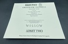 Willow Movie Theatre Ticket Special Screening Admit 2 Emporium Capwell Promo
