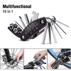 16in1 Bike Repair Tool Set Portable Bicycle Mtb Multi Hex Key Wrench Pocket Kit