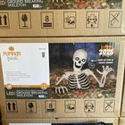 New Giant 7   5    Ground Breaking Skeleton With Led Eyes And Sound  