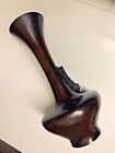 Antique Signed Japanese Bronze Vase                 