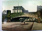 Vintage Postcard 1909 Railroad Arch   Main Street Springfield Ma Cooley s Hotel