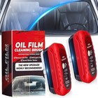 2pcs 120ml Automotive Oil Film Cleaning Brush Car Windows Glass Cleaning