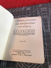 Vintage March 1928 General Catalogue Of Adam Hilger Extremely Rare Item   