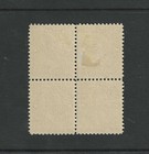 Canada Scott   109  Vf Og Block Of 4 Postage Stamps Bottom Pair Nh  Top Hinged