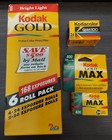 Kodak Color Film Lot 8 Rolls Kodak Gold 800   100 Expired 35mm Unopened New