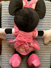 Minnie Mouse 18    Plush Pink Polka Dot Dress Stuffed Animal Doll Toy Disney Store