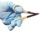 Surgical Skin Staple Remover Beige Handle