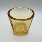 Fire And Light Citrus On The Rocks Drinking Tumbler 3 5    Recycled Glass Barware
