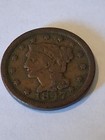 1835- 1854 Large Cent Lot 6 Coins W  1835 Sm 8   Stars