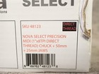 New Nova Select 48123 Precision Midi 1  X 8tpi Direct Chuck 50mm 25mm Jaws  o22 