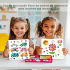 4000pcs Colored Dot Stickers 3 4  Round Coded Labels Color Coding Circle Sticker