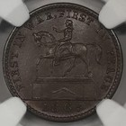 1863 Civil War Token Ngc Ms-65 Bn F-174 272 A 1st In War  1st In Peace