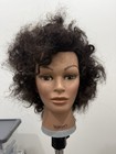 Hairart Dionne Female Human Hair Mannequin Head Brown black Mpn 4382