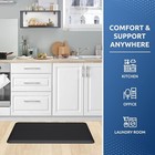 1 2 Inch Cushioned Kitchen Anti Fatigue Waterproof Rug   Non Slip Mat 17 3 x28 