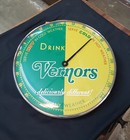 Vintage Drink Vernors Deliciously Different   In Any Weather Thermometer Ga9876