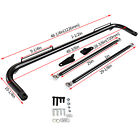 49  Stainless Steel Racing Safety Seat Belt Chassis Roll Harness Bar Kit Rod