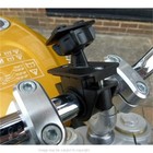 6  Screen Gps Satnav Waterproof Motorcycle Bike Handlebar Mount  Fits 16mm-33mm