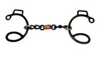 Aj Tack Sweet Iron Six Three Piece Copper Dogbone Chain Gag Bit