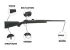 Jg Works Bar-10 Bolt Action Airsoft Sniper Rifle - 450 Fps W 30 Rds Mag Capacity