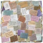168pcs Scrapbook Paper And Embossed Textured Paper Assorted Set - 6 Pack Mixed