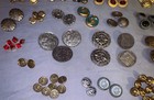 Great Lot  127  Vintage   Older  Metal  Buttons  All In Sets  Many Designs