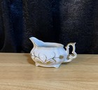 Vintage 1950s Lefton China    wheat    Creamer Hand Painted Gold Gilt 20120 Guc