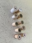 J P Coats And  Clark   s And Others Empty Cotton Thread Wood Spool Lot Of 10 Vtg
