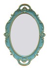Oval Vintage Decorative Mirror Tray  Jewelry Dresser Organizer Tray  Cosmetics 