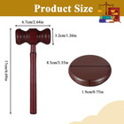 Wooden Gavel And Sound Block Set Judge Gavel And Block Professional Tool