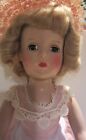 Vintage 1950s Hard Plastic Blonde Doll Gorgeous Usa