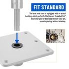 Boat Pedestal Seat package 3-piece Kit Includes Seat Base Pin Post Pin Mount