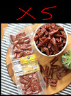 Lot 5 Original Beef Stick Ends pieces Bulk 10 Pounds  5x 2 Lbs  Sugar River