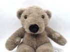 Eden Toys Vintage Plush Light Brown Bear Black Nose Stuffed Animal Korea Htf 15 