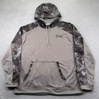 Ranger Boats Hoodie Mens Xl Gray Camo Truetimber Performance Pullover Sweatshirt