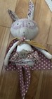 Mamas And Papas 13  Floppy Rag Cloth Doll Cuddle Plush Bunny Rabbit Stuffed Toy