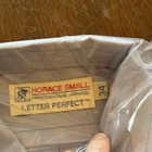Vintage Usps Postal Service Us Mail Button Shirt Short Sleeve Sz 34 Pinstripe