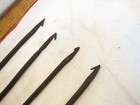 Antique 4-tine Fish Eel Frog Gig Swamp Tool Spear Hand Forged Fishing Fork Head