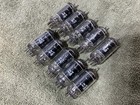 Lot Of 10 Ge 6136 Tubes 5 Star 6au6wb Rugged Date Matched Nos Stock Vtg Audio
