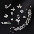 Bling Shoe Charms For Women Girls Crystal Jewelry Diamond Shoe Decoration