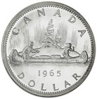1965 S 1 Proof Like Canada Silver Dollar