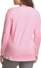 Just My Size Women s Long-sleeve Plus Size  V-neck Tee