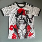 Naruto Akatsuki Football Jersey Itachi Team Japan T-shirt