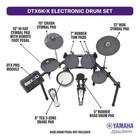 Yamaha Dtx6k-x Electronic Drum Set