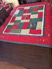 Dillards Noble Excellence Christmas Holiday Cardinal Quilted Throw 60  X 50 