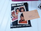 Polaroid Big Shot Portrait Land Camera Vintage 1970 s Original Box   Manual