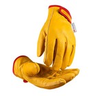 Winter Leather Work Gloves - Warm 3m Thinsulate Lining  Thermal Insulated For Co