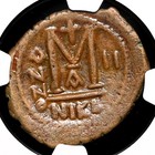 Byzantine  Heraclius  Ad 610-641     Follis  Nicomedia  Ngc Vf