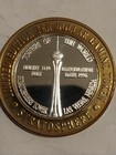 Stratosphere Casino 1996 Las Vegas Nv  10 Gaming Token  999 Fine Silver Cc008