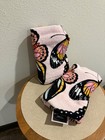 Nwt Betsey Johnson Hand Towel Butterfly Pink Multi 16in X 26in Butterfly 2 Pack